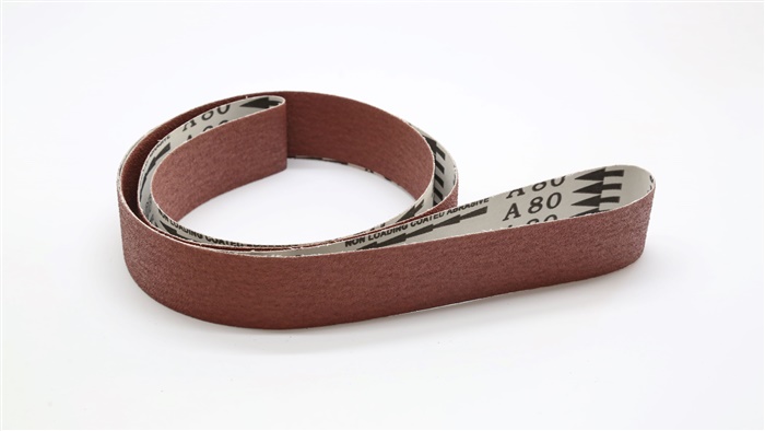 軟布紅(hóng)色砂帶